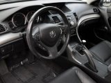 2009 Acura TSX Sedan Ebony Interior