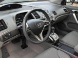 2010 Honda Civic EX-L Coupe Gray Interior