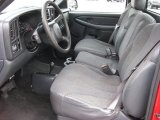 2001 Chevrolet Silverado 1500 Regular Cab 4x4 Graphite Interior