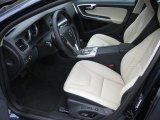 2012 Volvo S60 T5 Soft Beige/Off Black Interior