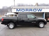 2005 Galaxy Black Nissan Titan XE Crew Cab 4x4 #44901021