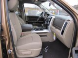 2011 Dodge Ram 1500 Big Horn Quad Cab Light Pebble Beige/Bark Brown Interior