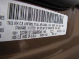 2011 Ram 1500 Color Code for Saddle Brown Pearl - Color Code: PUS