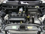 2008 Mini Cooper Convertible 1.6 Liter SOHC 16V 4 Cylinder Engine
