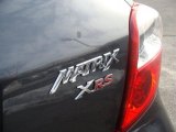 2009 Toyota Matrix XRS Marks and Logos