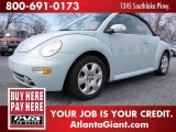 2003 Aquarius Blue Volkswagen New Beetle GLS Convertible #44902266
