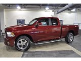 2011 Deep Cherry Red Crystal Pearl Dodge Ram 1500 ST Quad Cab 4x4 #44901212