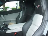 2011 Chevrolet Corvette Coupe Ebony Black/Titanium Interior