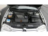 2000 Volkswagen Golf GLS 4 Door 2.0 Liter SOHC 8-Valve 4 Cylinder Engine
