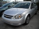 2009 Silver Ice Metallic Chevrolet Cobalt LS Sedan #44953815