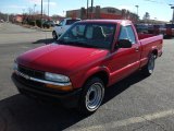 2003 Victory Red Chevrolet S10 Regular Cab #44957660