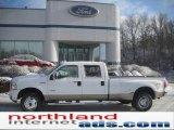 2007 Oxford White Ford F350 Super Duty Lariat Crew Cab 4x4 Dually #44954715