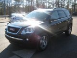 2010 Carbon Black Metallic GMC Acadia SLT AWD #44957733