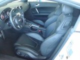 2009 Audi TT 2.0T quattro Coupe Black Interior