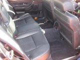 1998 BMW 7 Series 740iL Sedan Black Interior