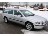 Silver Metallic Volvo V70 in 2004