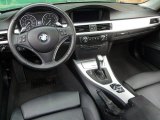 2009 BMW 3 Series 335i Coupe Black Interior
