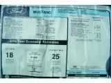 2011 Ford Mustang GT Premium Convertible Window Sticker
