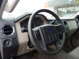 2010 Ford F250 Super Duty XLT Crew Cab 4x4 Steering Wheel