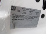 2007 Chevrolet Malibu SS Sedan Info Tag