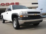 2001 Summit White Chevrolet Silverado 2500HD LS Extended Cab #44957113