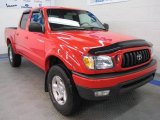 2004 Radiant Red Toyota Tacoma V6 TRD Double Cab 4x4 #44957013