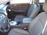 2011 Hyundai Genesis 3.8 Sedan Jet Black Interior