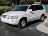 2003 Super White Toyota Highlander Limited 4WD #45034502