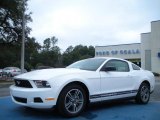 2010 Performance White Ford Mustang V6 Premium Coupe #45034516