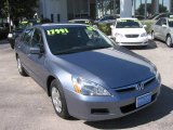 2007 Cool Blue Metallic Honda Accord LX Sedan #439647