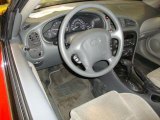 2002 Oldsmobile Alero GX Coupe Pewter Interior