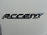 2011 Hyundai Accent GS 3 Door Marks and Logos