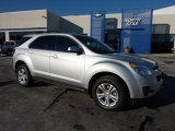 2011 Silver Ice Metallic Chevrolet Equinox LT AWD #45103752