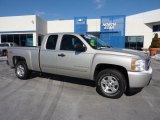 2008 Silver Birch Metallic Chevrolet Silverado 1500 LT Extended Cab 4x4 #45103769