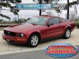 2007 Redfire Metallic Ford Mustang V6 Deluxe Coupe #45104511