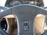 1992 Saturn S Series SL1 Sedan Controls
