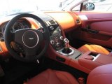 2011 Aston Martin V12 Vantage Coupe Chancellor Red Interior