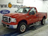 2006 Red Clearcoat Ford F350 Super Duty XLT Regular Cab 4x4 #45103817