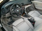2009 BMW 1 Series 135i Convertible Taupe Interior