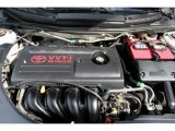 2001 Toyota Celica GT 1.8 Liter DOHC 16-Valve VVT -i 4 Cylinder Engine