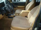 1998 Jeep Cherokee Sport 4x4 Saddle Interior