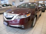 2010 Basque Red Pearl Acura TL 3.5 Technology #45105043