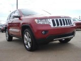2011 Inferno Red Crystal Pearl Jeep Grand Cherokee Limited 4x4 #45104293