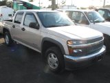 2004 Silver Birch Metallic Chevrolet Colorado LS Crew Cab #45105080