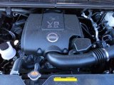 2010 Nissan Titan SE Crew Cab 4x4 5.6 Liter DOHC 32-Valve CVTCS V8 Engine