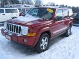 2010 Inferno Red Crystal Pearl Jeep Commander Sport 4x4 #45168870