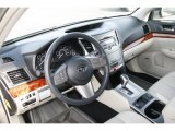 2010 Subaru Outback 2.5i Limited Wagon Warm Ivory Interior