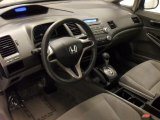 2009 Honda Civic DX-VP Sedan Gray Interior