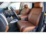 2011 Toyota Sequoia Platinum 4WD Red Rock Interior