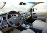 2011 Toyota Sequoia Platinum 4WD Sand Beige Interior